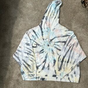 Womens tie dye hoodie size M American Eagle